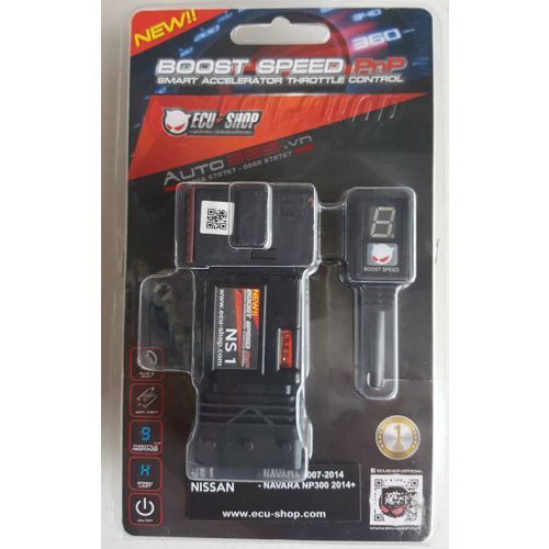 Cảm biến chân ga Boost Speed cho Nissan Navara - Thái Lan